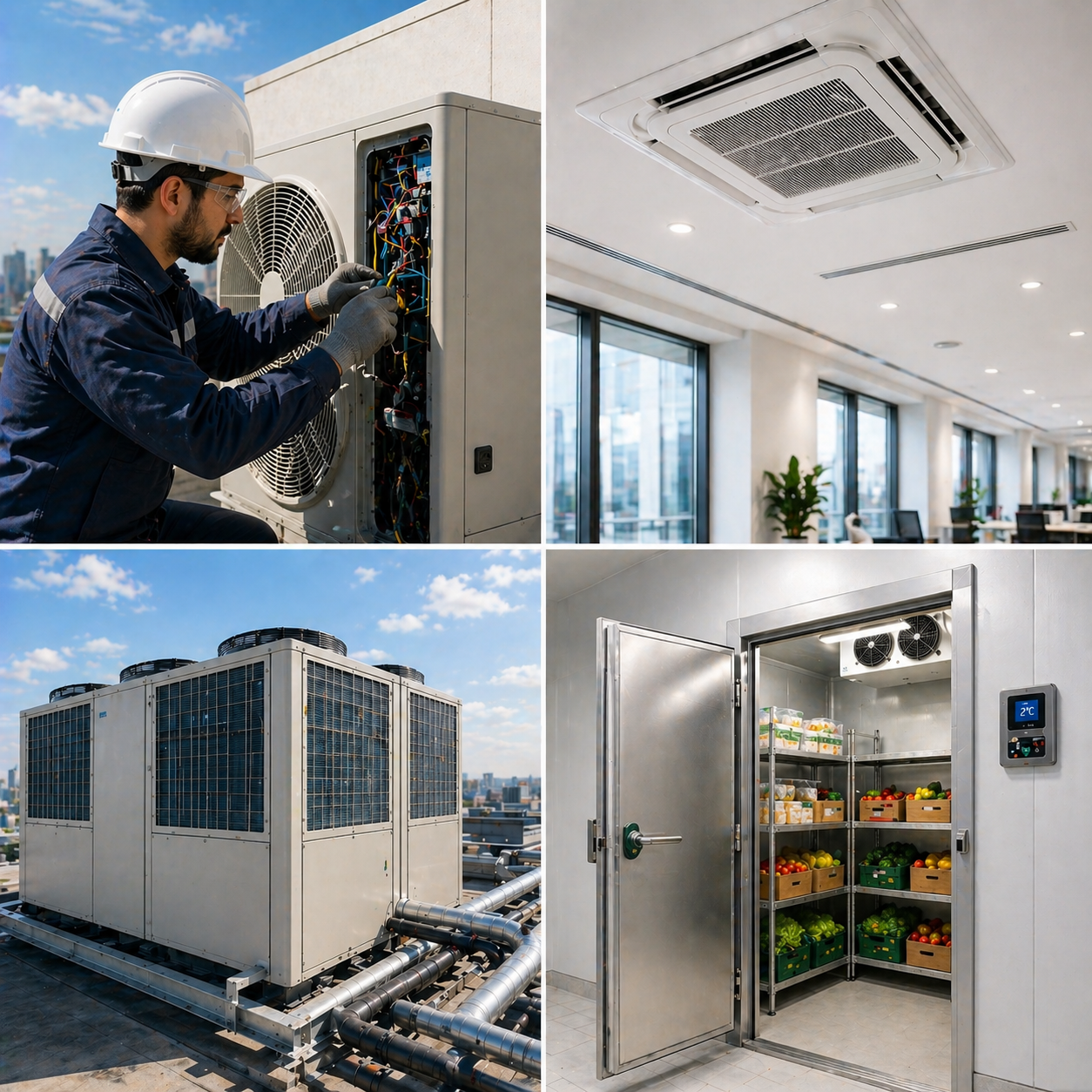 Air Conditioning, Walk-In Coolers